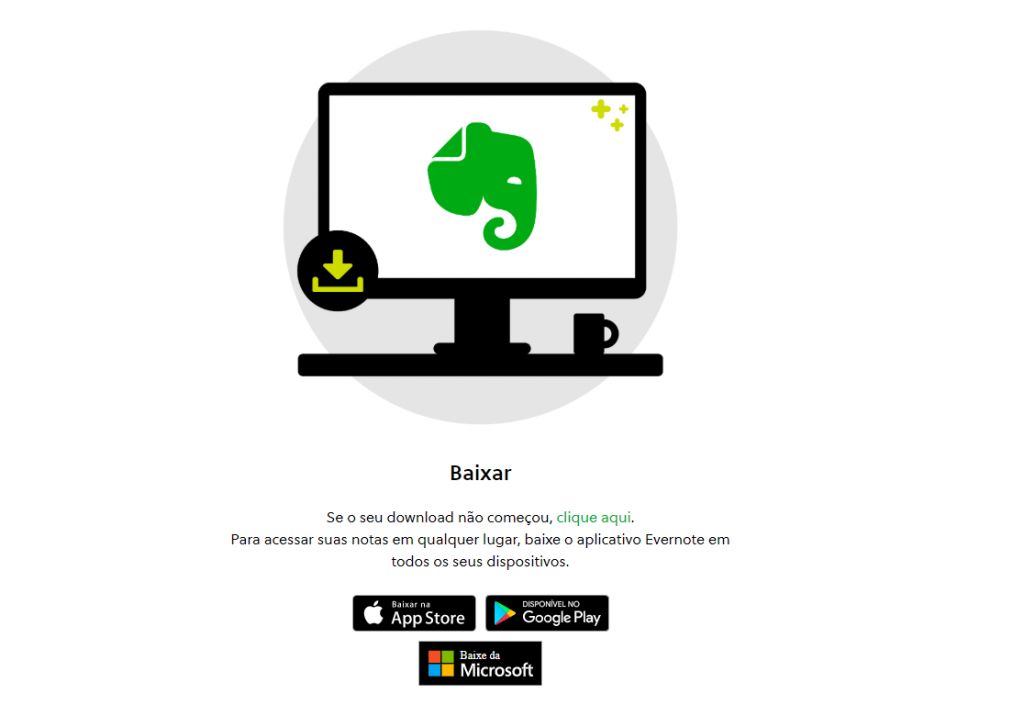 evernote ferramenta de gerenciamento de anotações download