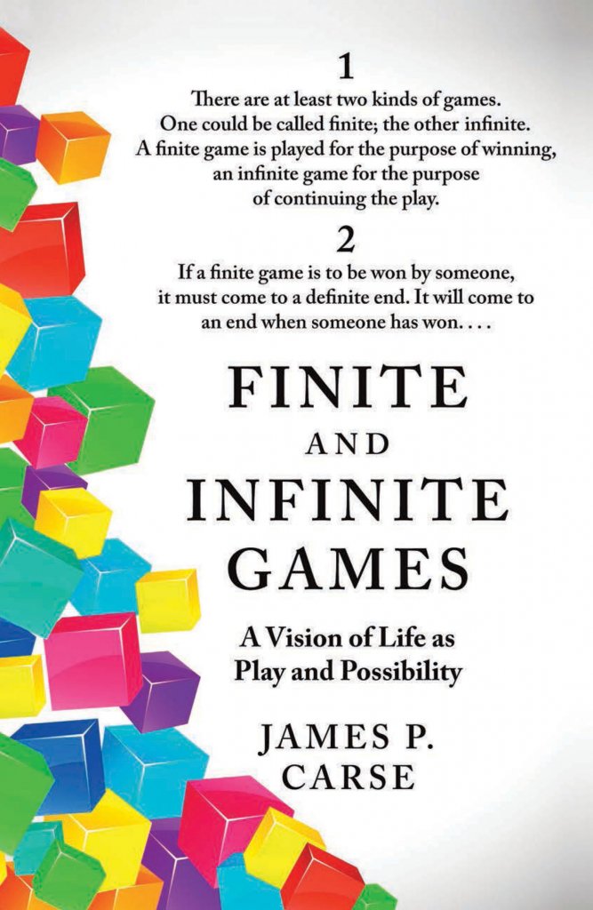 livro o jogo infinito finite and infinite games james p carse