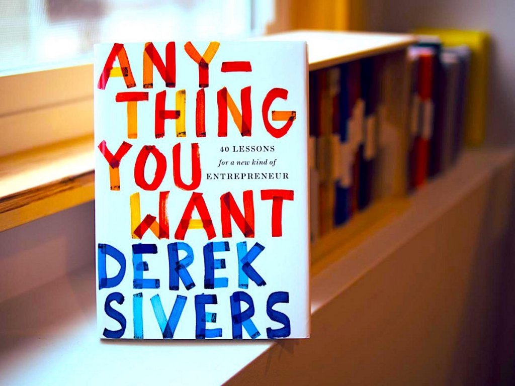 livro anything you want derek sivers imagem