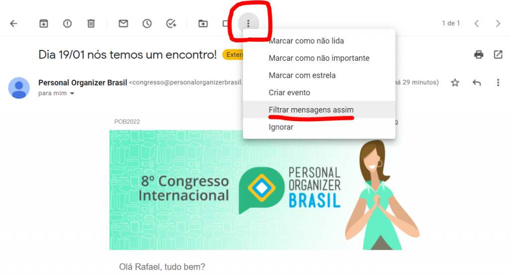 marcadores do gmail como criar um filtro 1